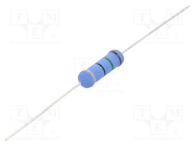 Resistor: metal oxide; 15Ω; 3W; ±5%; Ø5.5x16mm; -55÷155°C TE Connectivity ROX3SJ15R