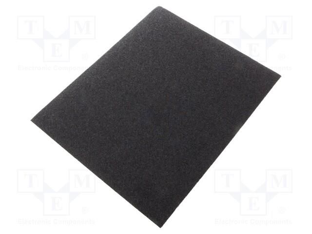 Cleaning cloth: abrasive non-woven; Granularity: 60; 280x230mm PROLINE PRE-49121