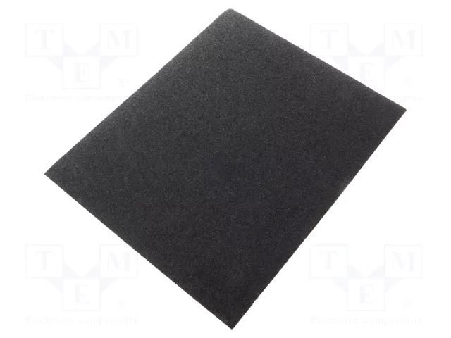Cleaning cloth: abrasive non-woven; Granularity: 60; 280x230mm PROLINE PRE-49121