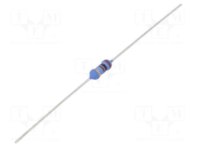 Resistor: metal oxide; 2kΩ; 500mW; ±5%; Ø3.5x10mm; -55÷155°C TE Connectivity ROX05SJ2K0