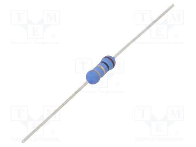 Resistor: metal oxide; 1Ω; 1W; ±5%; Ø3.5x10mm; -55÷155°C TE Connectivity ROX1SJ1R0