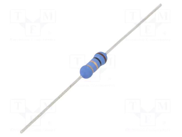 Resistor: metal oxide; 1Ω; 1W; ±5%; Ø3.5x10mm; -55÷155°C TE Connectivity ROX1SJ1R0
