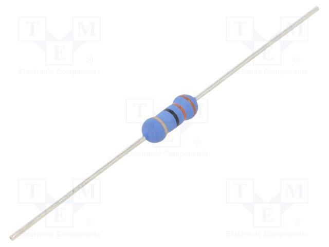 Resistor: metal oxide; 33Ω; 1W; ±5%; Ø3.5x10mm; -55÷155°C TE Connectivity ROX1SJ33R