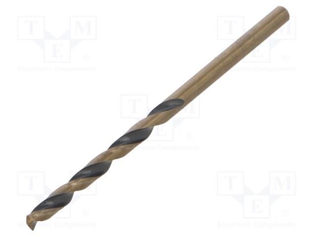 Drill bit; for metal; Ø: 3mm; high speed steel PROLINE PRE-79030