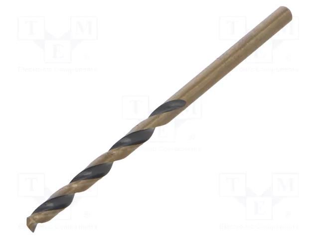 Drill bit; for metal; Ø: 3mm; high speed steel PROLINE PRE-79030