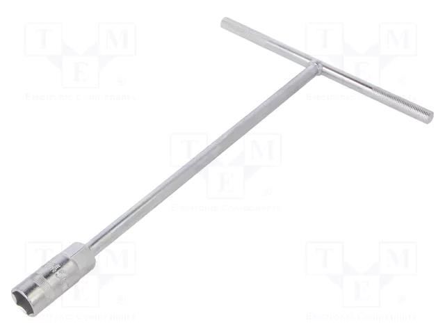 Wrench; socket spanner; HEX 15mm; Chrom-vanadium steel; L: 300mm PROLINE PRE-29090