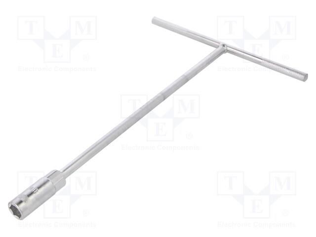 Wrench; socket spanner; HEX 11mm; Chrom-vanadium steel; L: 300mm PROLINE PRE-29086