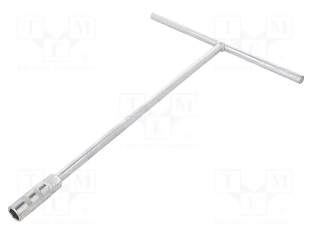 Wrench; socket spanner; HEX 10mm; Chrom-vanadium steel; L: 300mm PROLINE PRE-29085