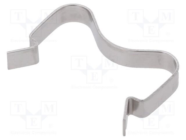Retaining spring; L: 18.3mm; H: 12.2mm; natural SEIFERT ELECTRONIC KC-196/TO-220