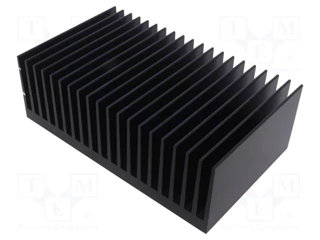 Heatsink: extruded; grilled; black; L: 150mm; W: 250mm; H: 83mm SEIFERT ELECTRONIC KL-249/150/SW