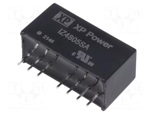 Converter: DC/DC; 3W; Uin: 36÷72VDC; Uout: 5VDC; Iout: 600mA; SIP; THT XP POWER IZ4805SA