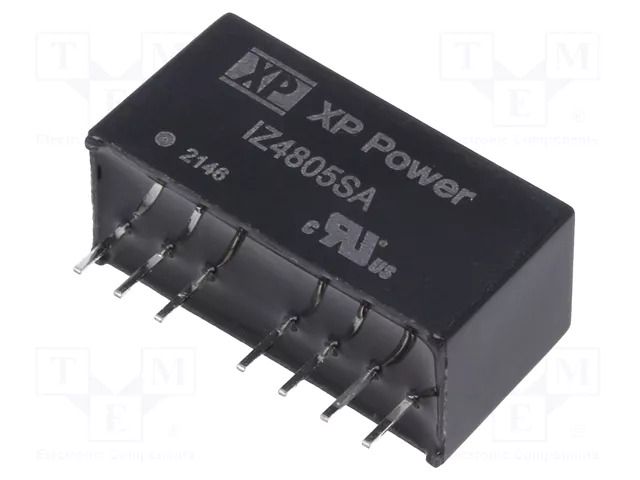 Converter: DC/DC; 3W; Uin: 36÷72VDC; Uout: 5VDC; Iout: 600mA; SIP; THT XP POWER IZ4805SA