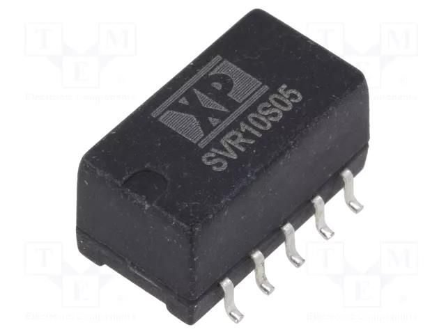 Converter: DC/DC; Uin: 8÷36VDC; Uout: 5VDC; Iout: 1A; SMT; SVR; 520kHz XP POWER SVR10S05