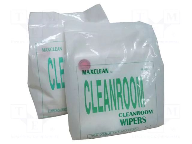 Cleaning cloth: cloth; dry; 150pcs; 230x230mm; polyester EUROSTAT GROUP ERS-411001300