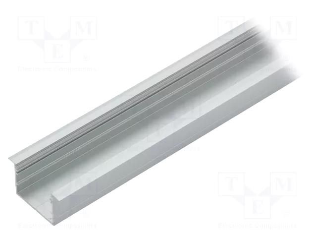 Profiles for LED modules; natural; L: 2m; VARIO30-07; aluminium TOPMET TOP-VAR30-07/A-2M