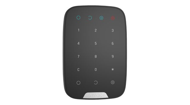 Keypad bevielė sensorinė klaviatūra, juoda, Ajax 8722.12.BL1 0856963007316