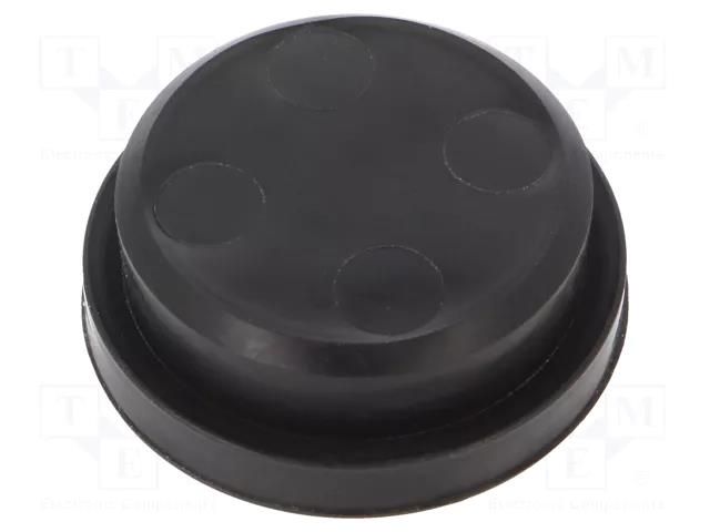 Plugs; 25mm; elastomer; Seal Plug DS; black; -20÷80°C; IP54 HUMMEL HUMMEL-1250250150