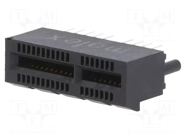 connector PCI Express EdgeCard 36ckt Ny46 Blk PhBr MOLEX MX-87715-9002