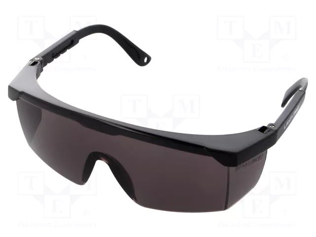 Safety spectacles; Lens: grey; Resistance to: hot metal splashes LAHTI PRO LAHTI-L1500900