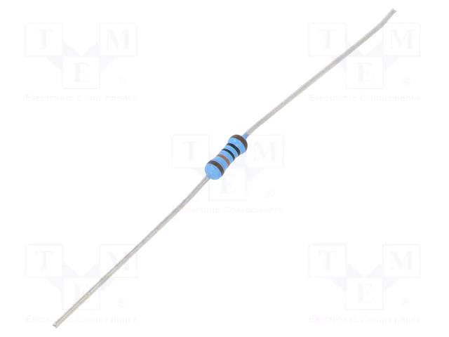 Resistor: thin film; THT; 130Ω; 600mW; ±1%; Ø0.6x28mm; Ø2.5x6.5mm VISHAY MRS25000C1300FCT00