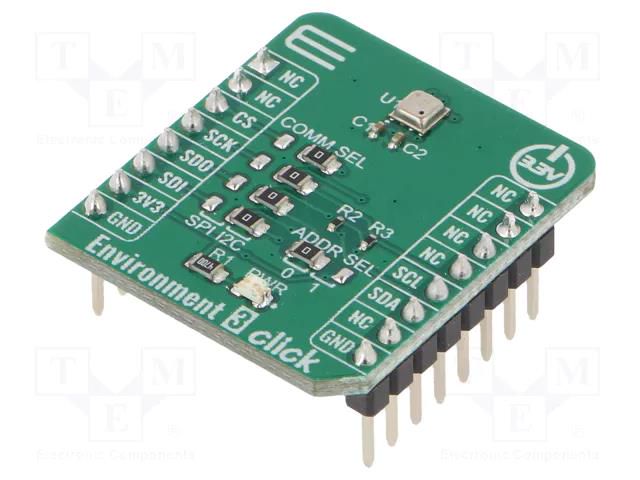 Click board; prototype board; Comp: BME688; 3.3VDC MIKROE MIKROE-4893