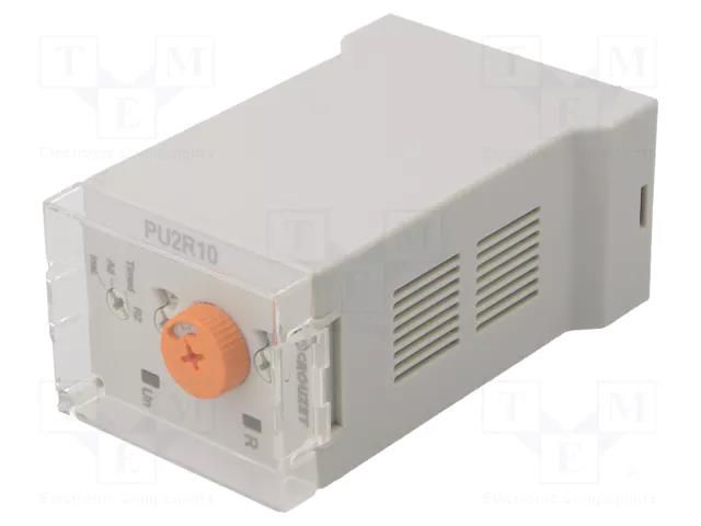 Timer; 0,5s÷10days; DPDT; 250VAC/10A; Usup: 12÷240VAC; 12÷240VDC CROUZET PU2R10MV1