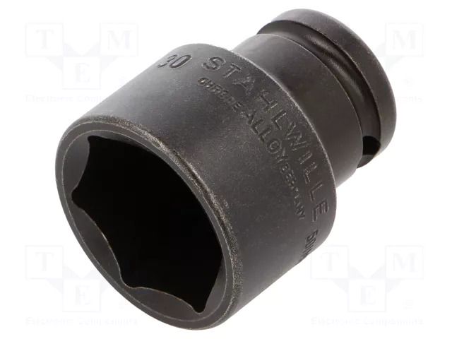 Socket; 6-angles,socket spanner,impact; HEX 30mm; IMPACT; short STAHLWILLE ST-23010030