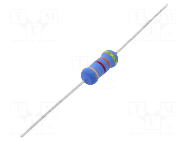 Resistor: metal oxide; 4.3kΩ; 2W; ±5%; Ø5x12mm; -55÷155°C TE Connectivity ROX2SJ4K3
