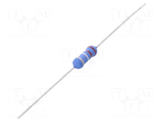 Resistor: metal oxide; 220mΩ; 1W; ±5%; Ø3.5x10mm; -55÷155°C TE Connectivity ROX1SJR22