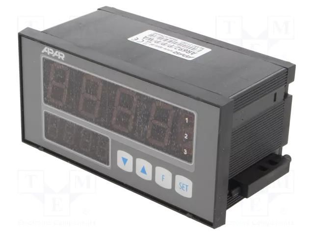 Module: regulator; temperature; SPDT; OUT 2: SPST-NO; on panel APAR AR692PPPWA