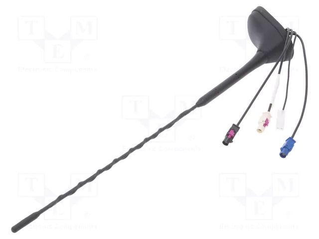 Antenna; car top,automotive; 0.4m; AM,DAB,FM,GPS; 0.2m; 12VDC MTA 7677840
