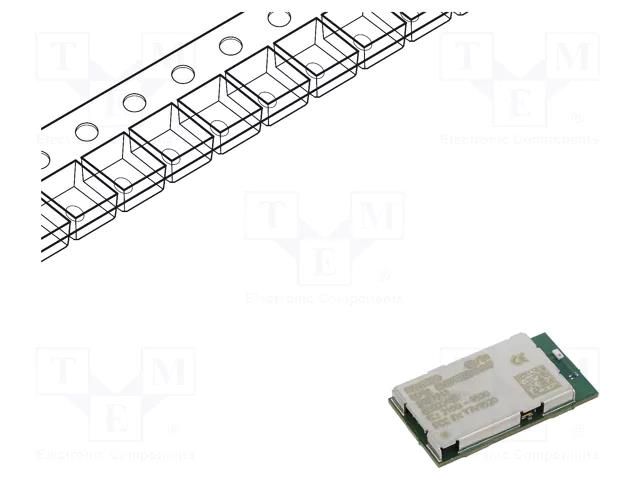 Module: IoT; 19.5dBm; GPIO,I2S,UART,USB; SMD; 24x13x3mm; WiFi PANASONIC PAN9520
