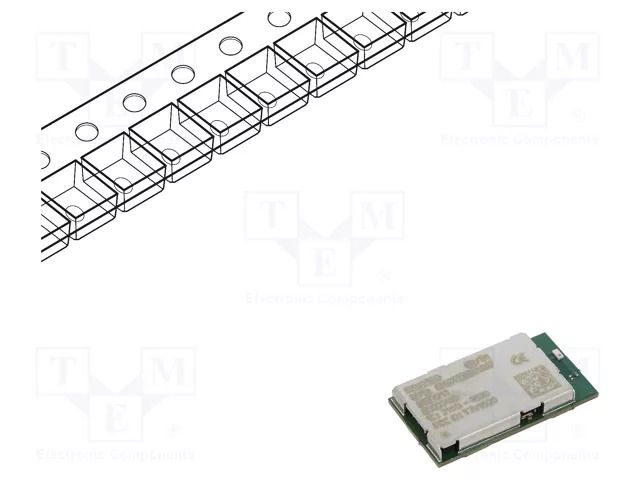 Module: IoT; 19.5dBm; GPIO,I2S,UART,USB; SMD; 24x13x3mm; WiFi PANASONIC PAN9520