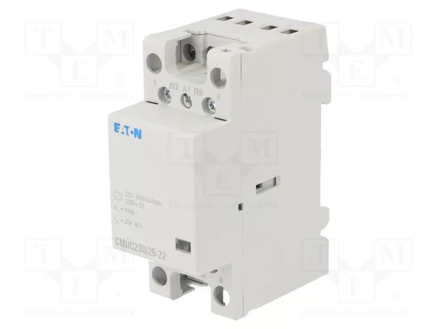 Contactor: 4-pole installation; 25A; 230VAC,230VDC; CMUC EATON ELECTRIC CMUC230/25-22