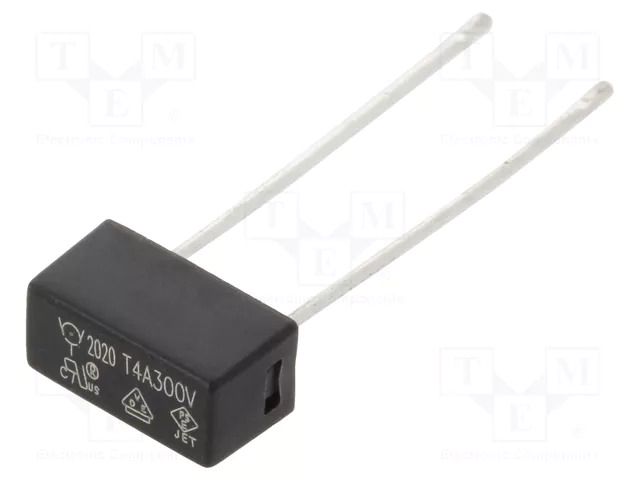Fuse: fuse; 4A; 300VAC; time-lag; TE5; 883.300G ESKA 883323G