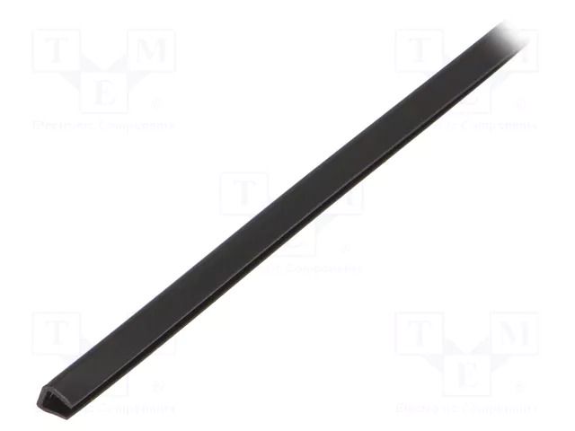 Hole and edge shield; polyetylene; L: 30.5m; black; H: 4.7mm PANDUIT GES99F-C0