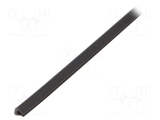 Hole and edge shield; polyetylene; L: 30.5m; black; H: 4.7mm PANDUIT GEE99F-A-C0