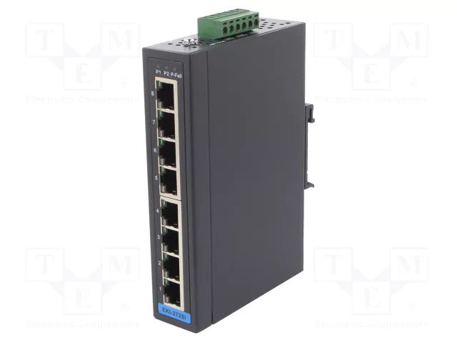 Switch Ethernet; unmanaged; Number of ports: 8; 12÷48VDC; RJ45 ADVANTECH EKI-2728I-CE
