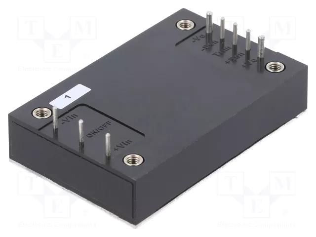 Converter: DC/DC; 75W; Uin: 18÷75VDC; Uout: 24VDC; Iout: 3.12A CINCON CQB75W-48S24