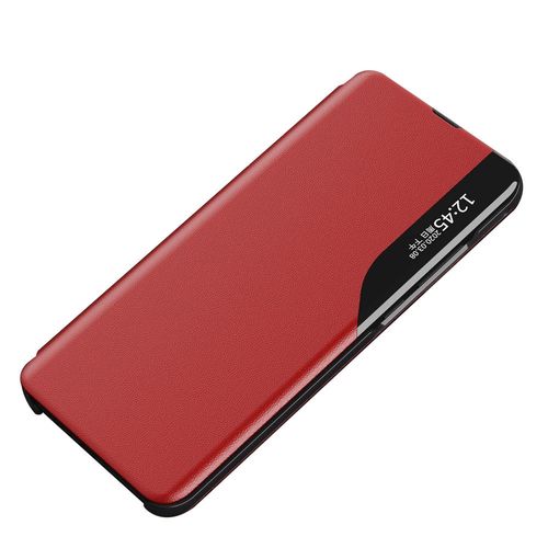 Eco Leather View Case elegant case with flip cover and stand function Xiaomi Redmi Note 11 Pro+ 5G (China) / 11 Pro 5G (China) / Mi11i HyperCharge / Poco X4 NFC 5G red, Hurtel 5907769338151