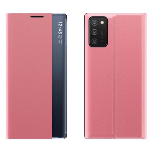 New Sleep Case cover with a stand function for Samsung Galaxy A03s (166.5) pink, Hurtel 5907769338069 5907769338069