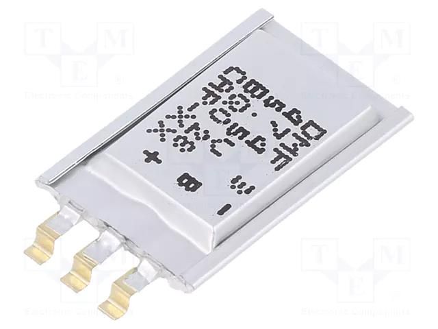 Supercapacitor; SMD; 470mF; 5.5VDC; ±20%; 21x14x3.4mm; 30A; EDLC CAP-XX DMF3Z5R5H474M3DTA0