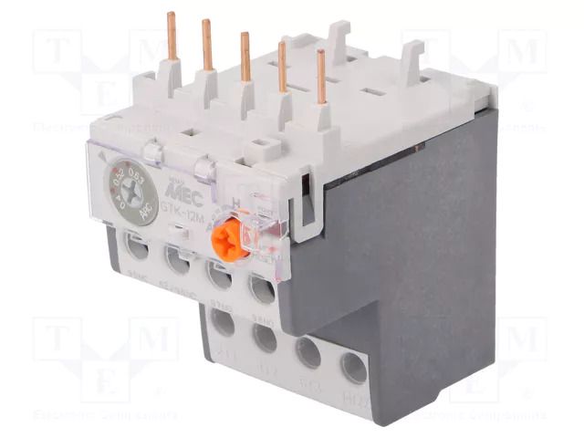 Thermal relay; Auxiliary contacts: NO + NC; 0.4÷0.63A; -5÷60°C LS ELECTRIC GTK-12M-0.4-0.63A