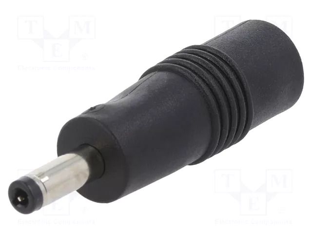 Adapter; Plug: straight; Input: 5,5/2,1; Out: 4,0/1,7 MEAN WELL DC-PLUG-P1J-P3B