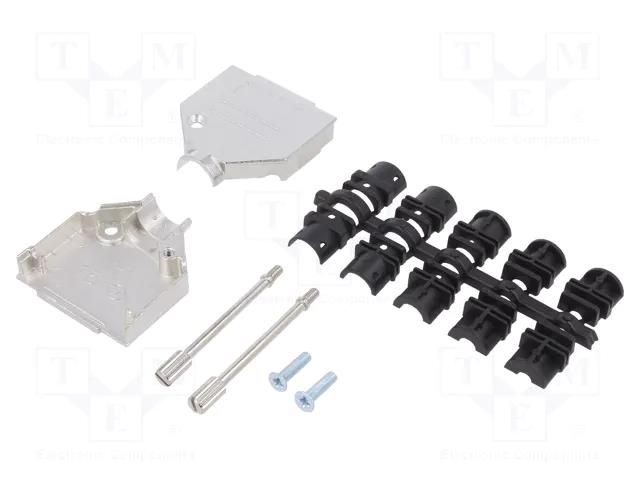 Enclosure for connectors: D-Sub; D-Sub 15pin,D-Sub HD 26pin ENCITECH DTZK15-M3-K