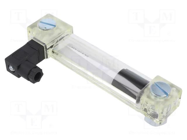 Column level indicator; M12; Ømount.hole: 127mm; Contacts: NO ELESA+GANTER HCV.127-E-NO-M12