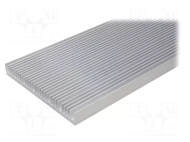 Heatsink: extruded; grilled; natural; L: 1000mm; W: 250mm; H: 30mm SEIFERT ELECTRONIC KL-246/1000/M
