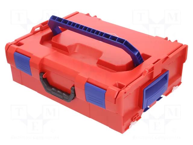 Case; tool case; ABS; Body dim: 442x357x151mm KNIPEX KNP.002119LBLE