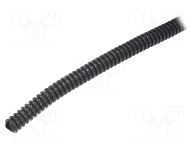 Protective tube; Size: 16; polyetylene LD; black; L: 100m PAWBOL PW-G.6150P