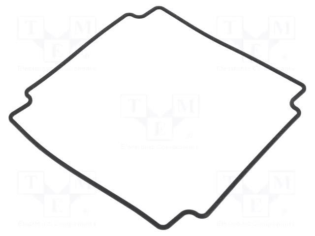 Gasket; for enclosures; Kit: rubber gasket x2; 2pcs. HAMMOND HM-1554QGASKET